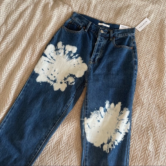 PacSun Denim - PacSun Tie dye straight leg jeans